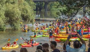 Descenso en piragua por rio Segre